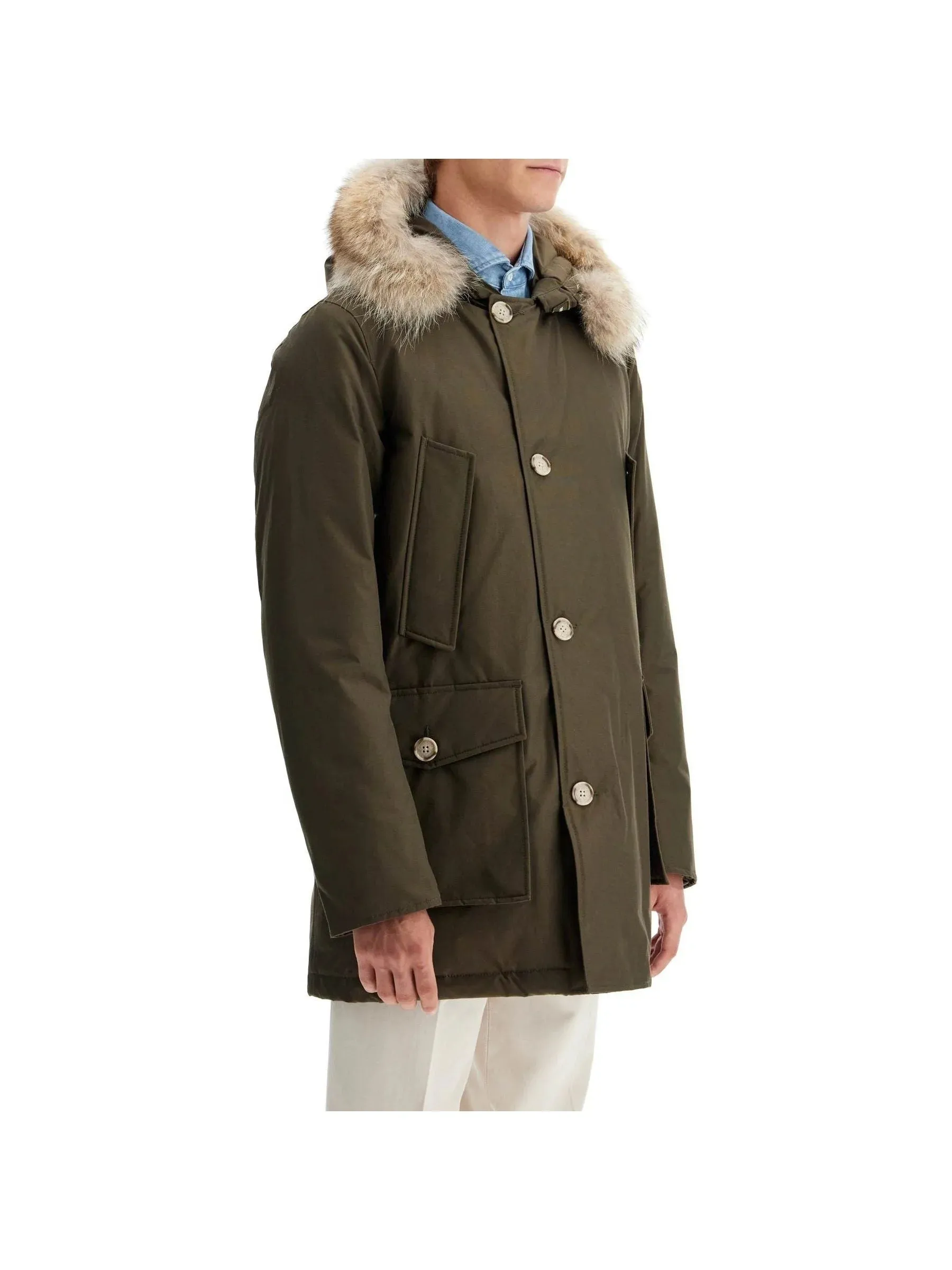 Arctic Quilted Wool Parka