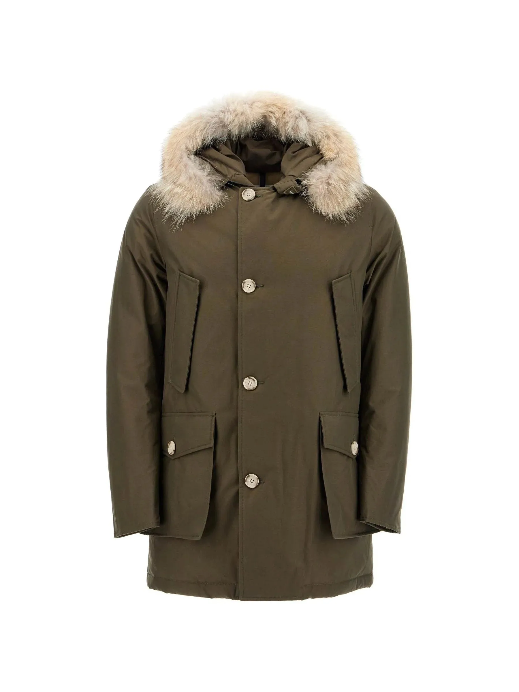 Arctic Quilted Wool Parka