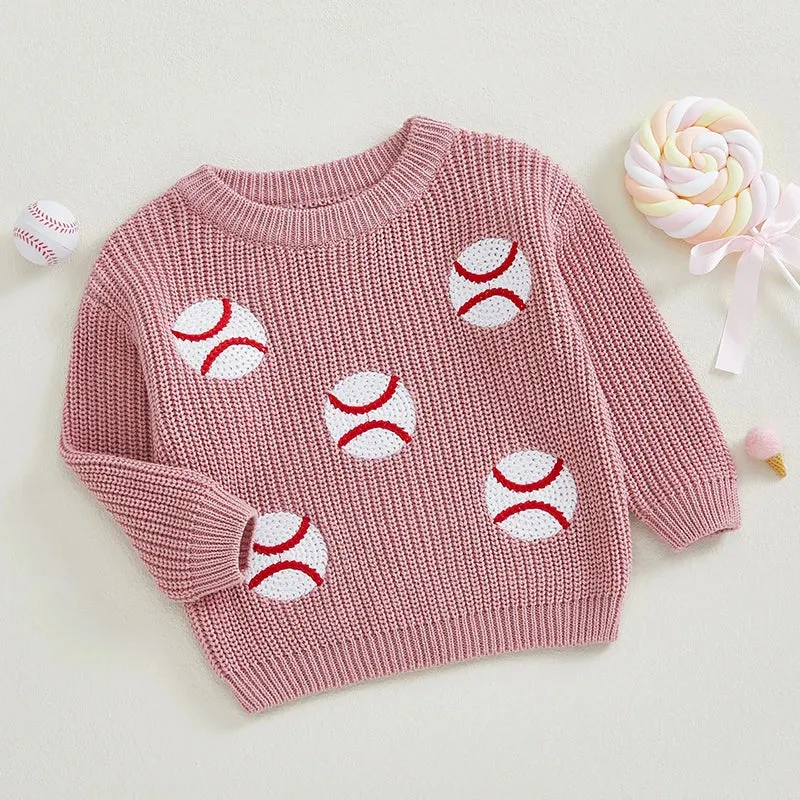 BASEBALL Knitted Sweater