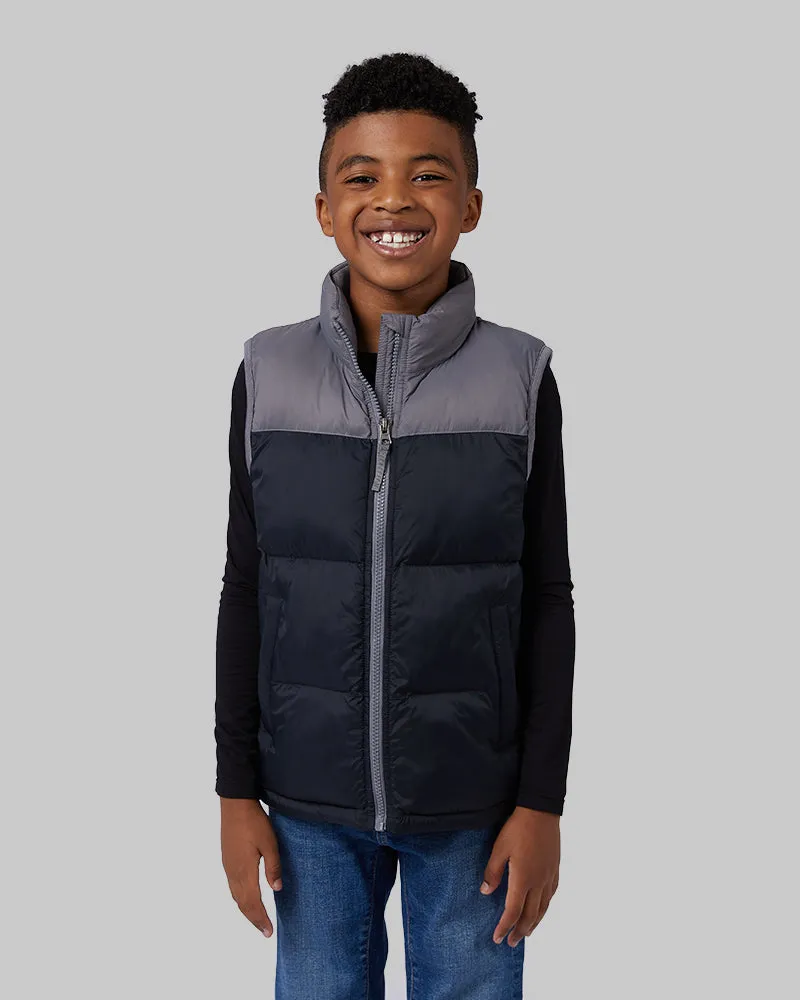 BOYS' LIGHTWEIGHT PUFFER VEST