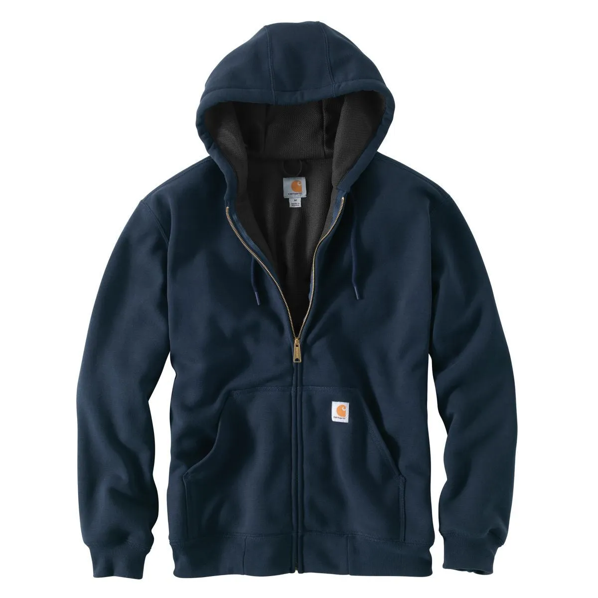 Carhartt Men's Tall New Navy Rutland Thermal-Lined Hooded Zip-Front Sweatshirt