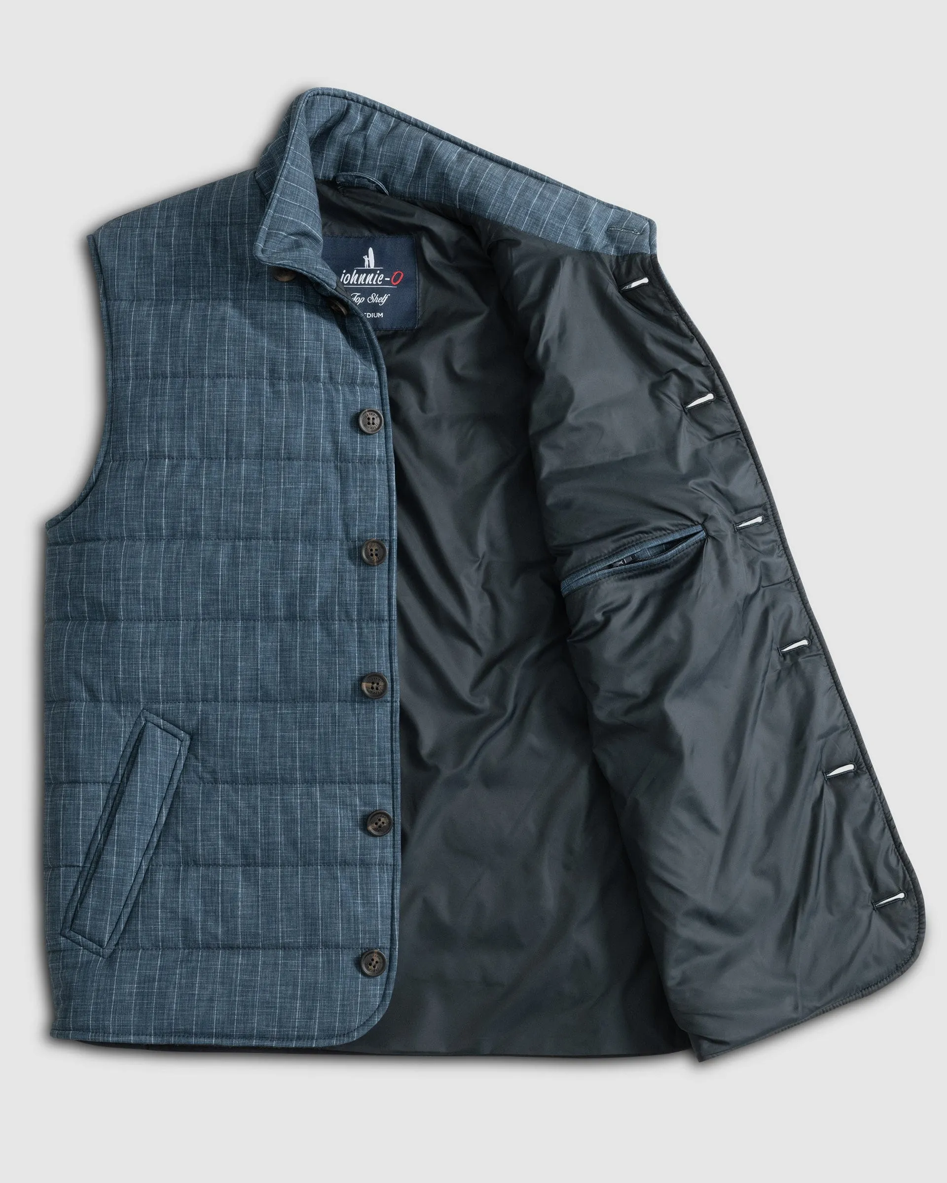 Craig Button-Down Puffer Vest