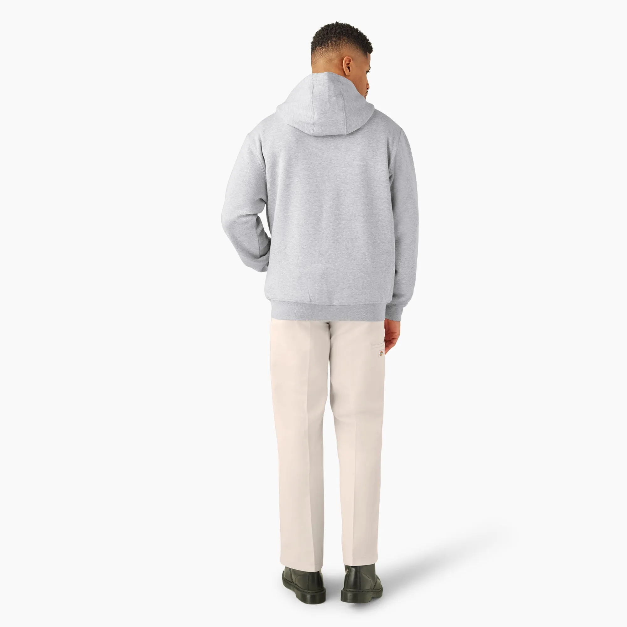 Dickies Men's Thermal Fleece-Lined Full-Zip Hoodie