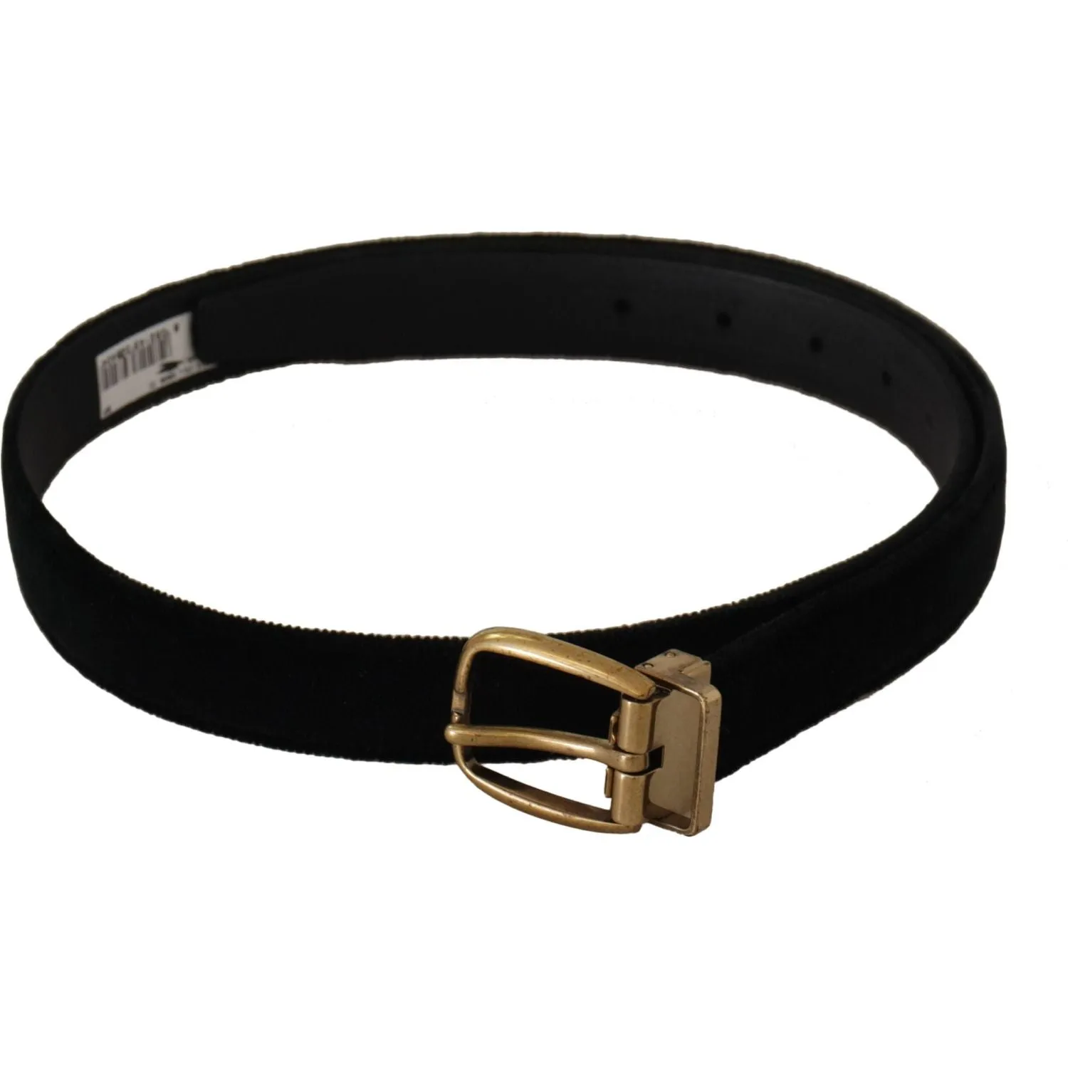 Dolce & Gabbana Chic Velvet Elegance Belt