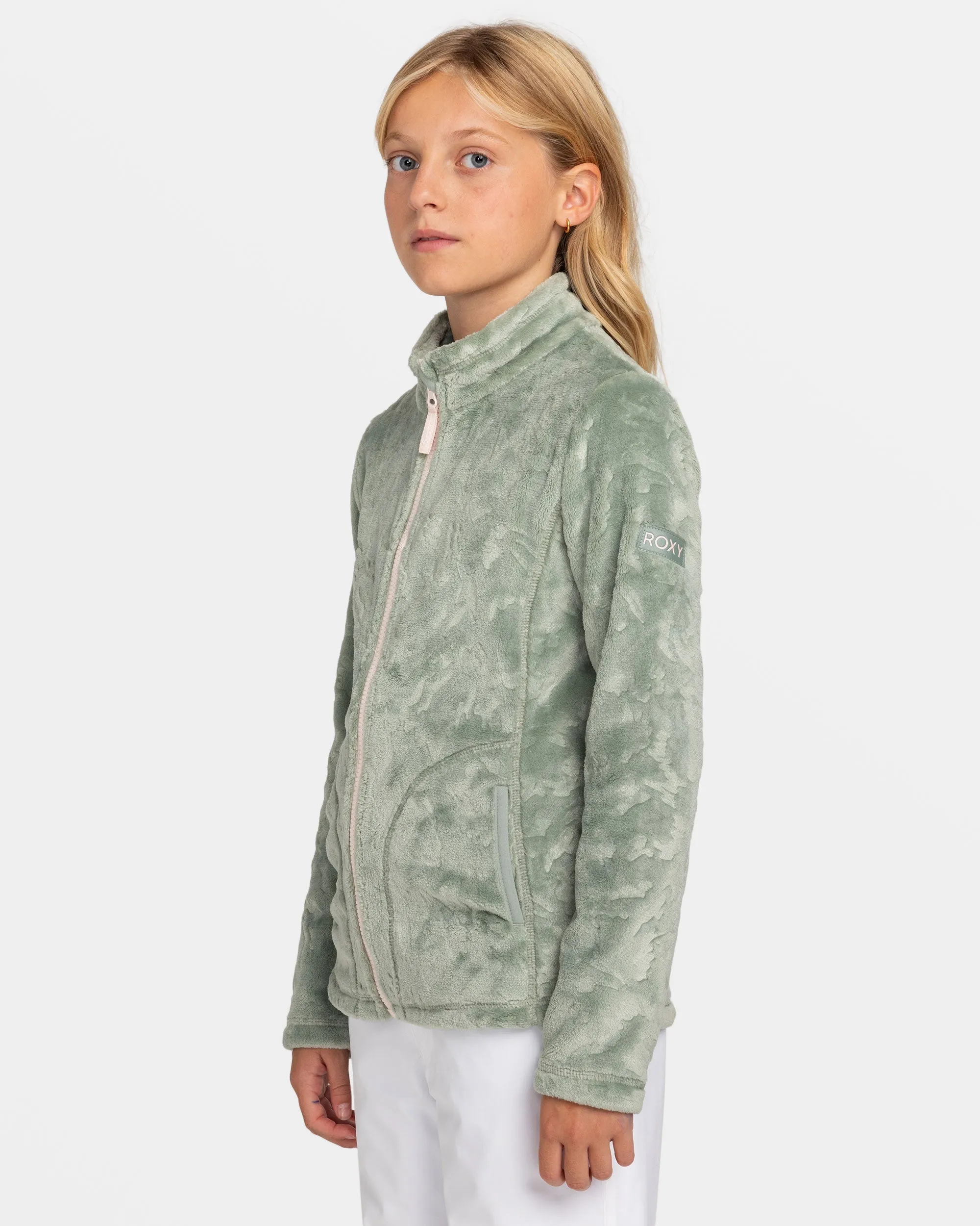 Girls 8-16 Igloo Zip-Up Sweatshirt - Lily Pad