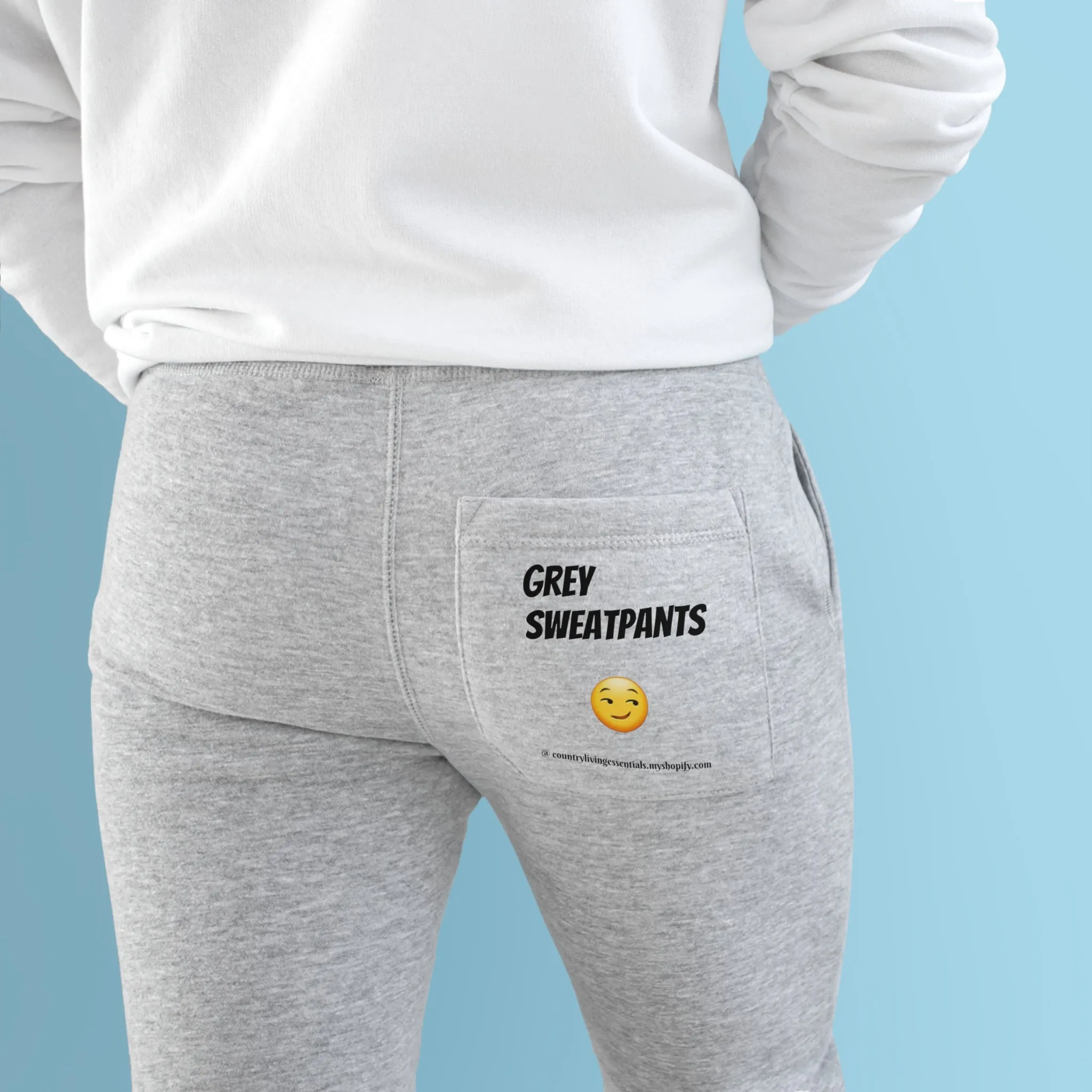 Grey Sweatpants ;) Unisex Fleece Joggers