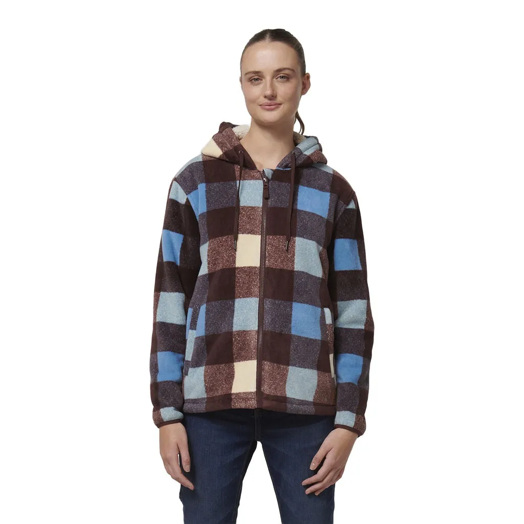 Hard Yakka Womens Check Zoodie (Y08522)