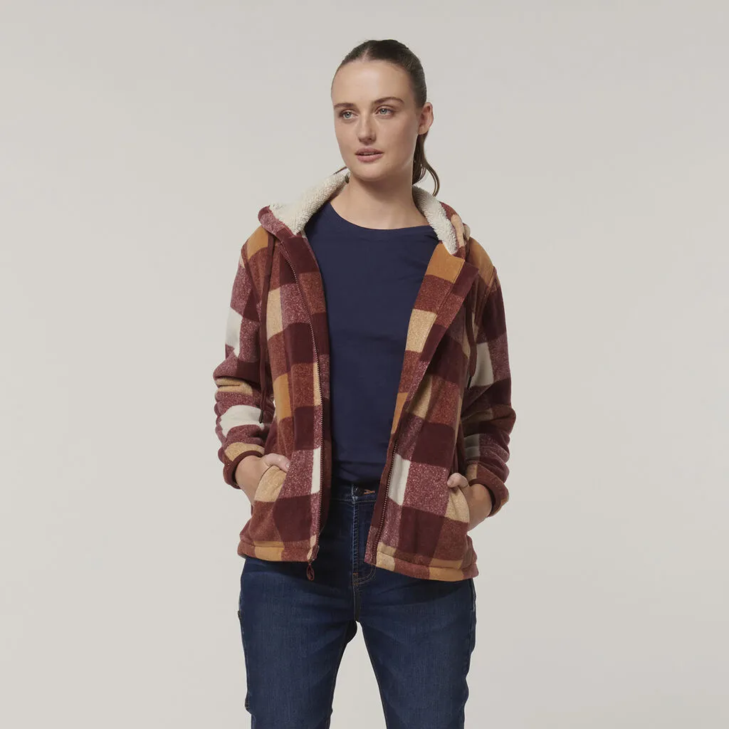 Hard Yakka Womens Check Zoodie (Y08522)