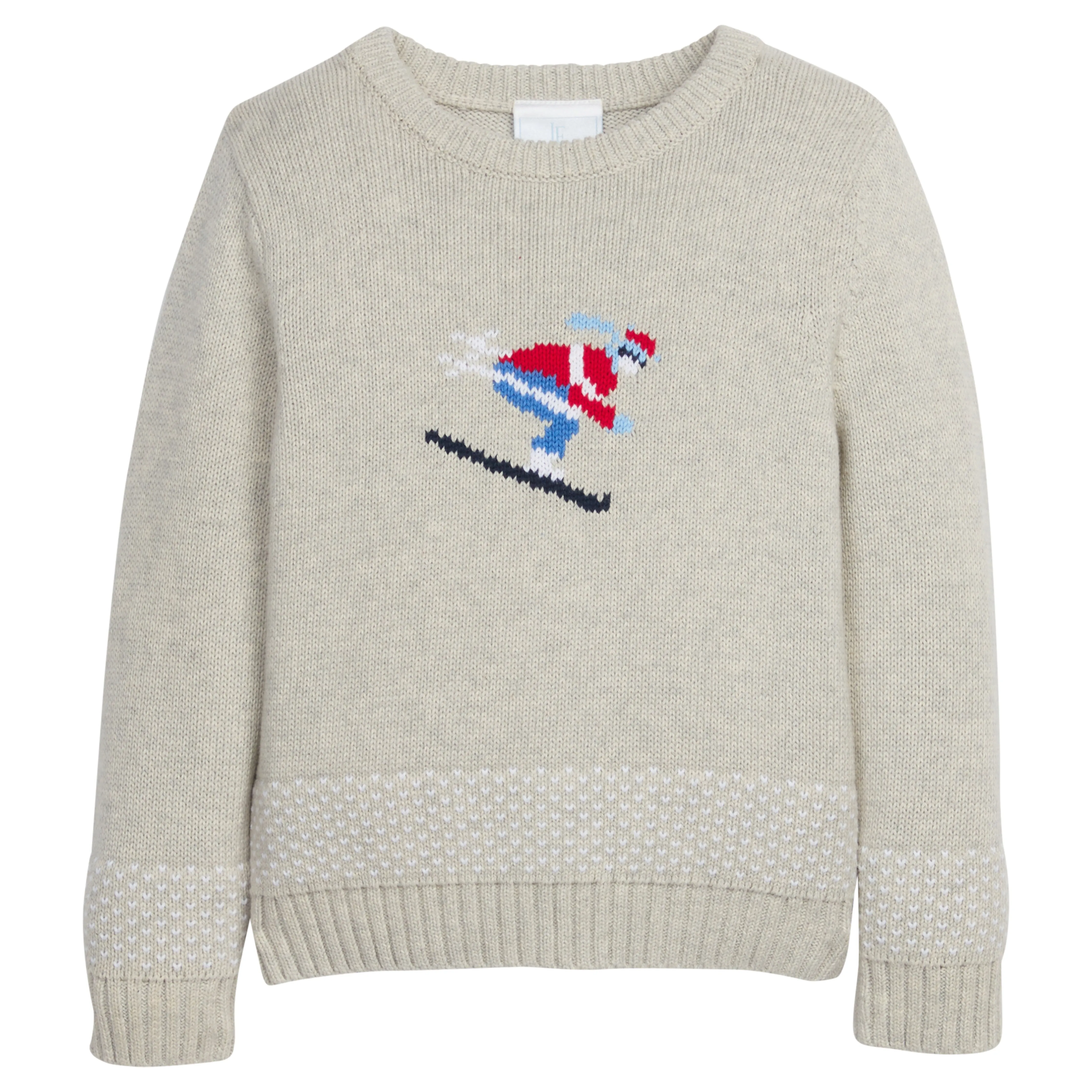 Intarsia Sweater - Ski