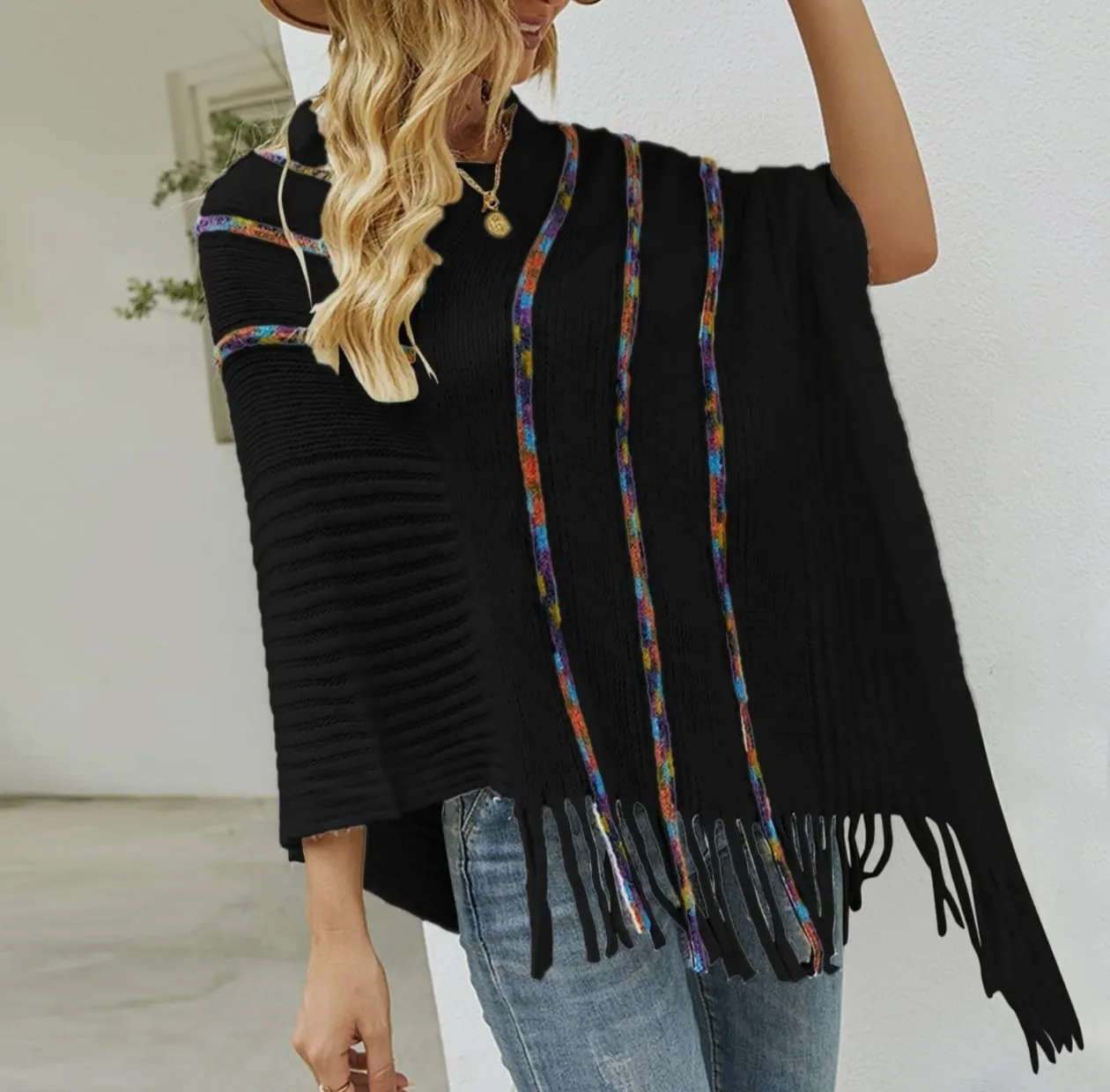 Lucy Tassel Poncho