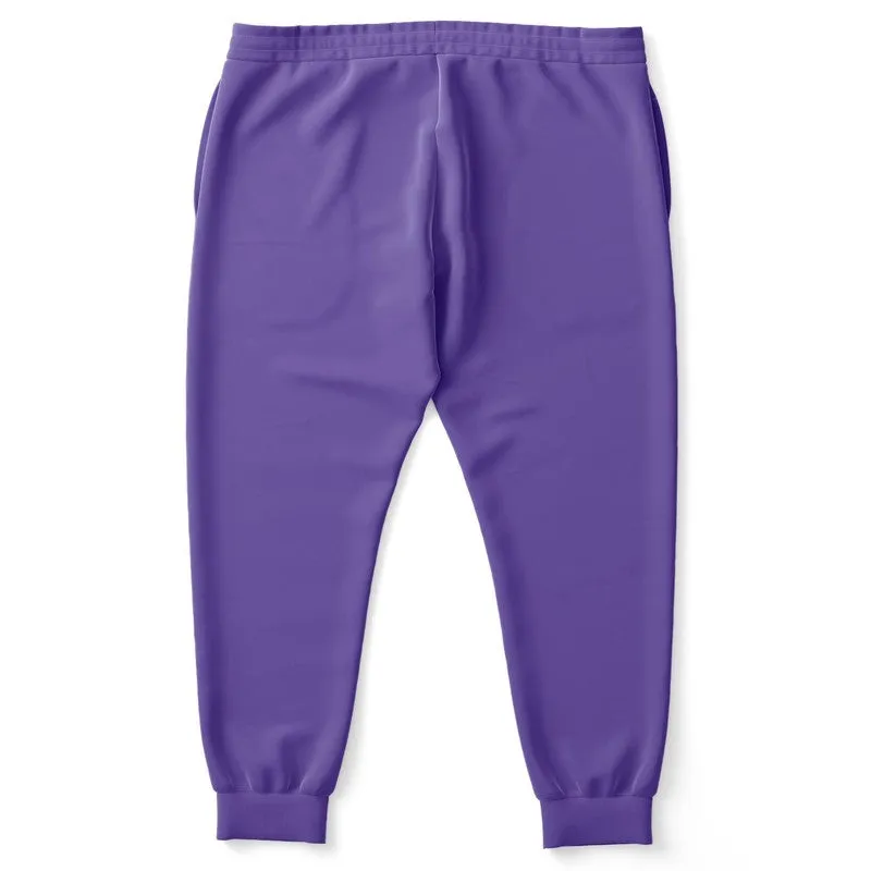 Midtone Violet Joggers | Unisex | with PLUS sizes | C70M80Y0K0