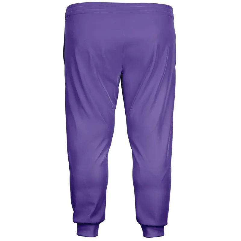 Midtone Violet Joggers | Unisex | with PLUS sizes | C70M80Y0K0