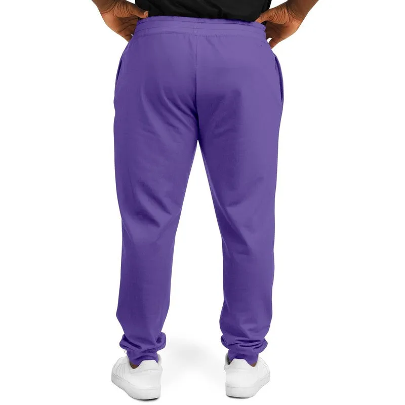 Midtone Violet Joggers | Unisex | with PLUS sizes | C70M80Y0K0