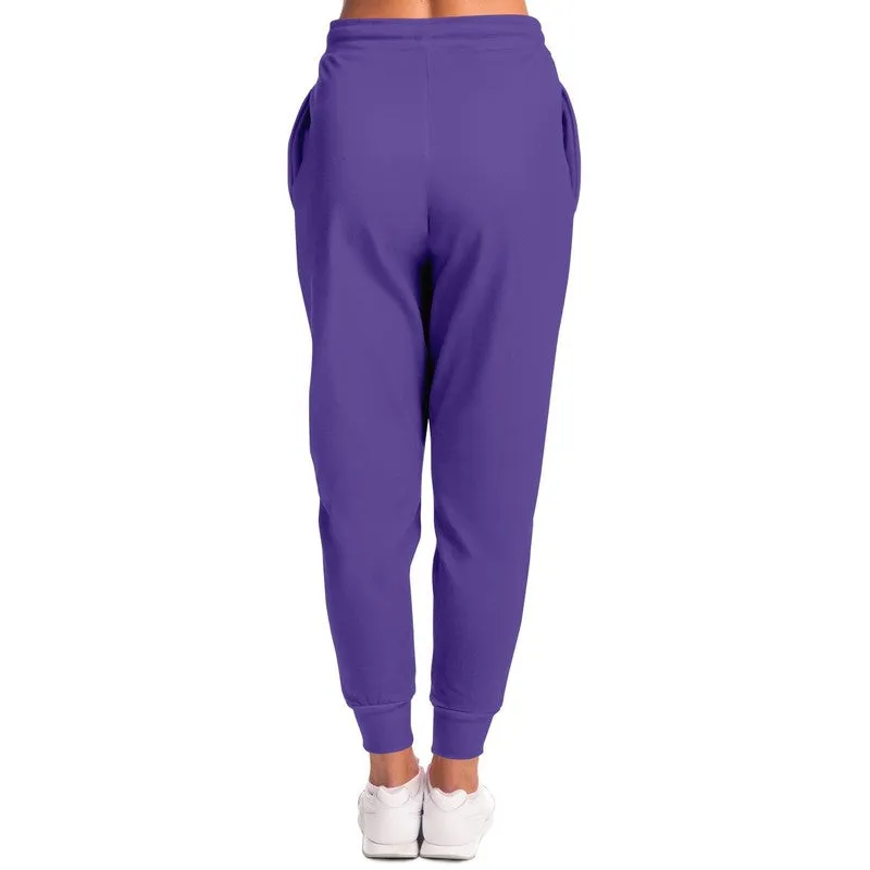 Midtone Violet Joggers | Unisex | with PLUS sizes | C70M80Y0K0