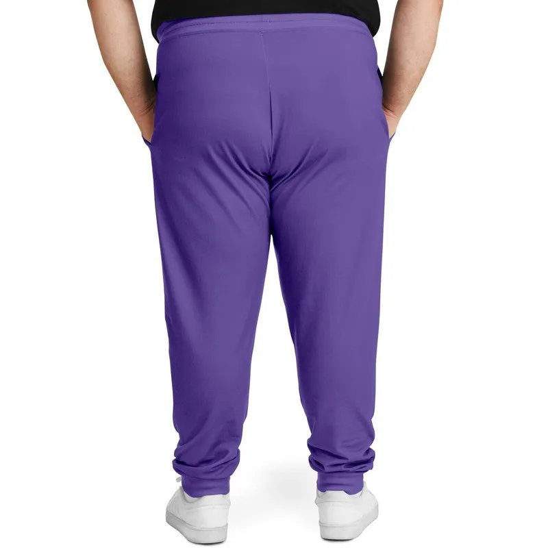 Midtone Violet Joggers | Unisex | with PLUS sizes | C70M80Y0K0