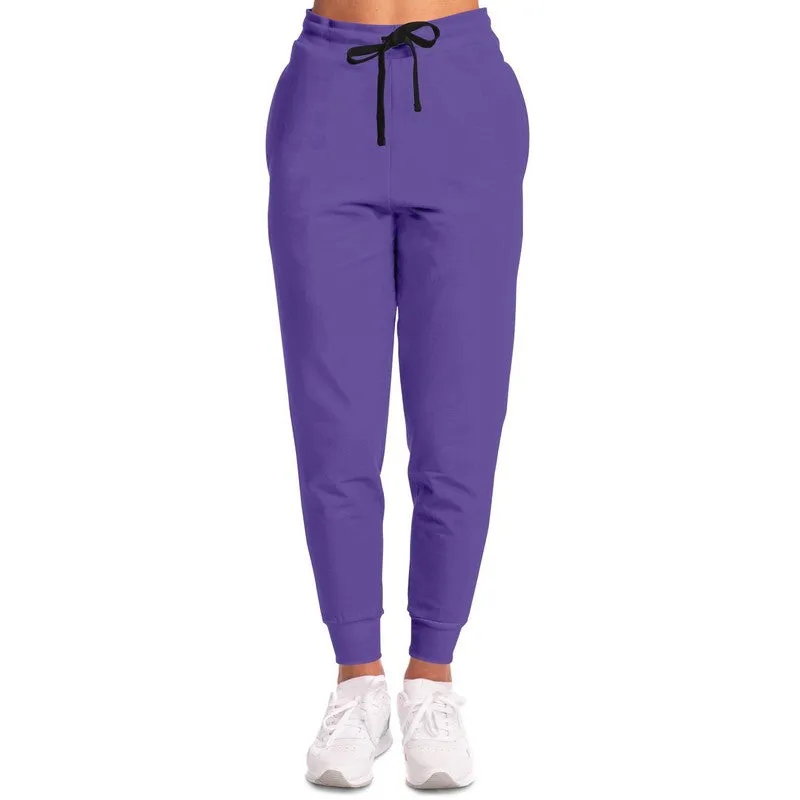 Midtone Violet Joggers | Unisex | with PLUS sizes | C70M80Y0K0