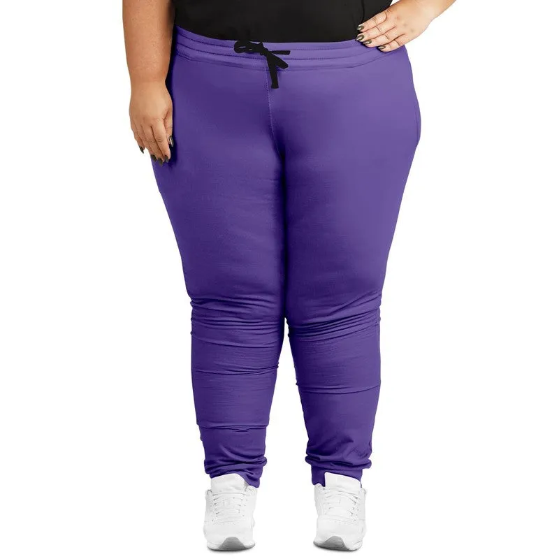 Midtone Violet Joggers | Unisex | with PLUS sizes | C70M80Y0K0