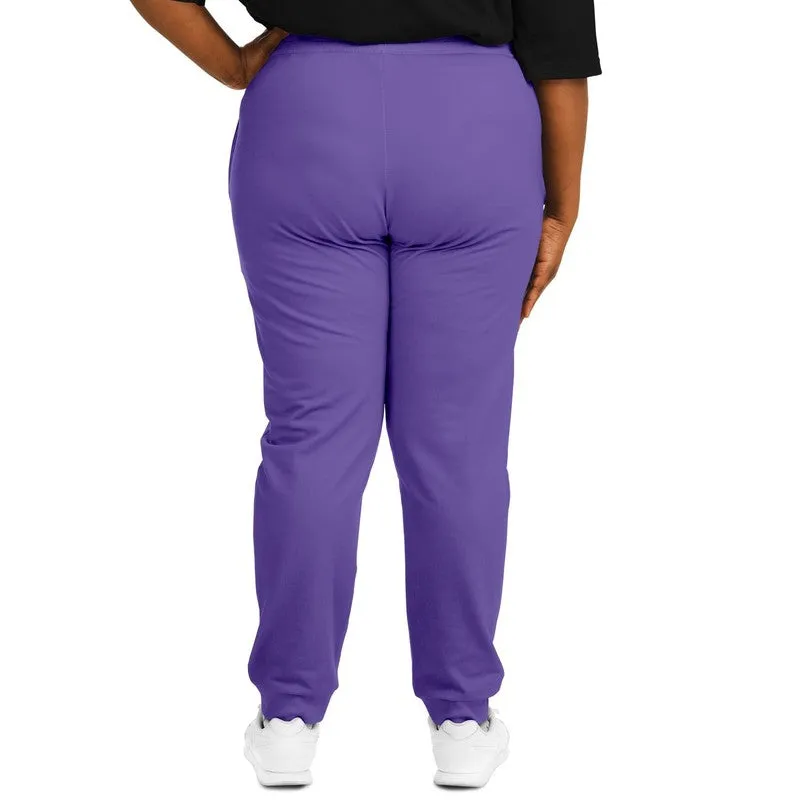 Midtone Violet Joggers | Unisex | with PLUS sizes | C70M80Y0K0