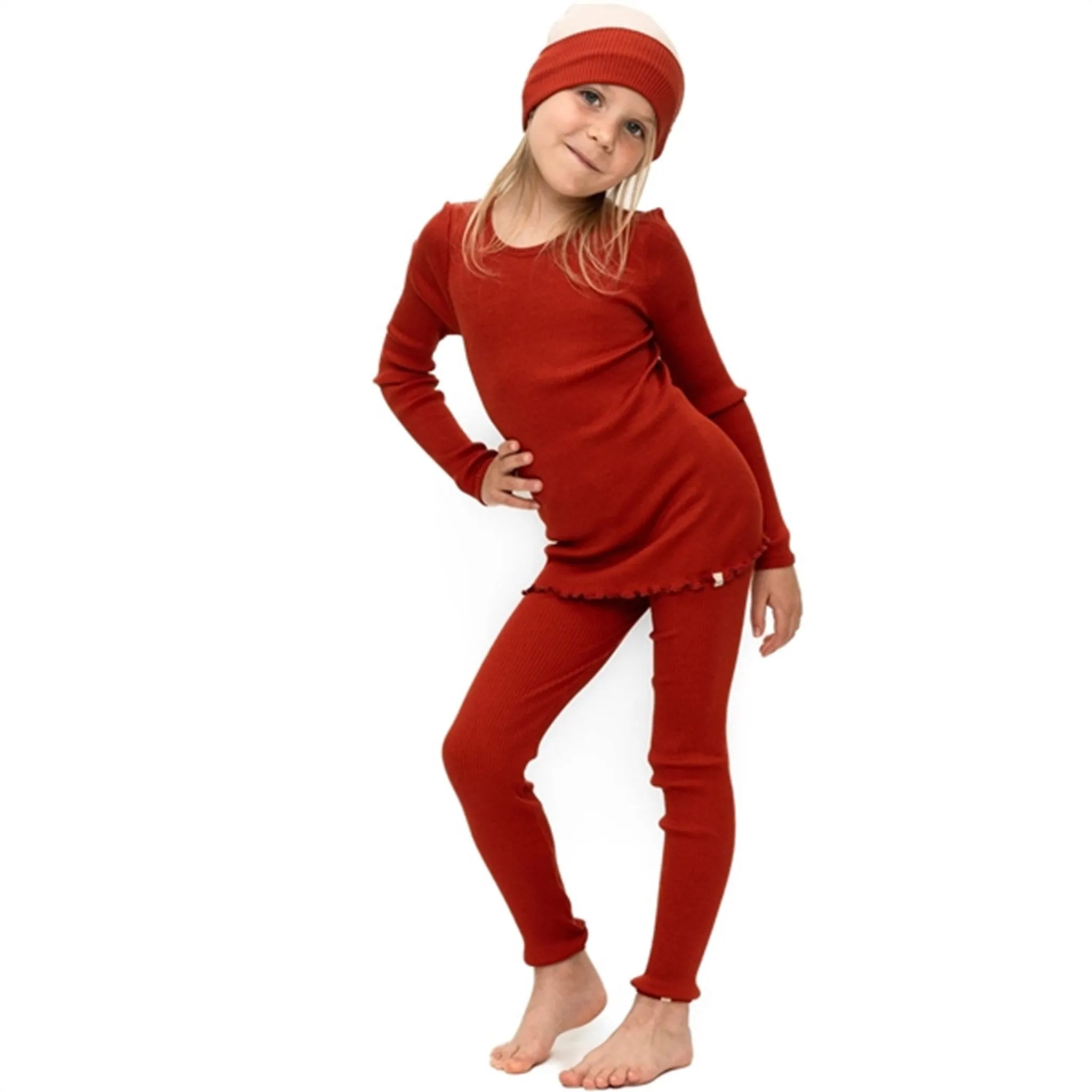 Minimalisma Bieber Leggings Poppy Red