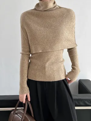 Pamela Shawl Knitted Woman Sweater