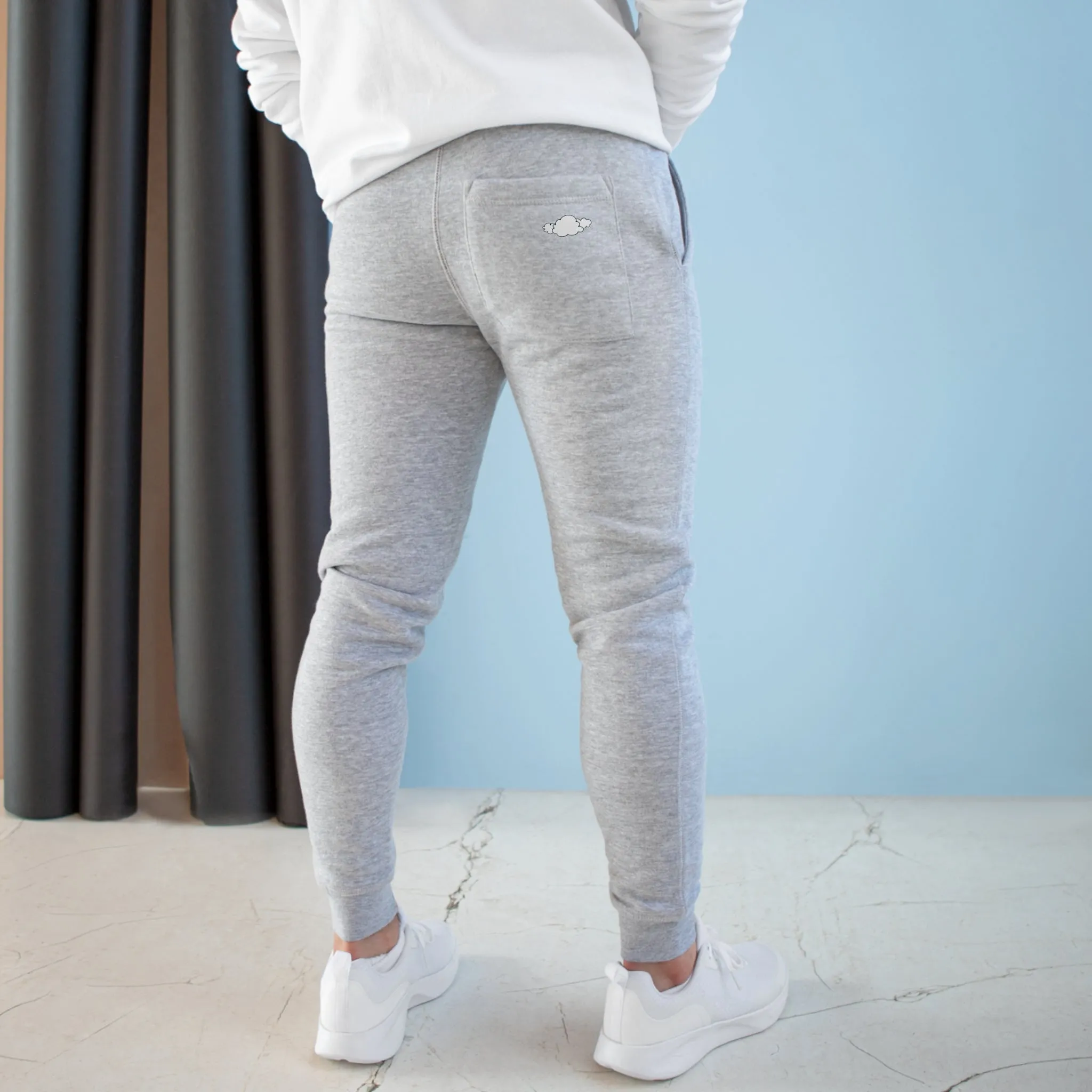 Paper Clouds Unisex Fleece Joggers