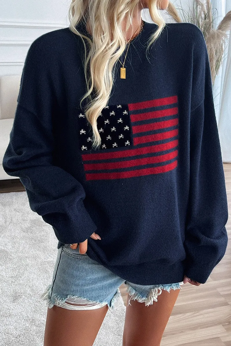 Patriotic Charm Sweater