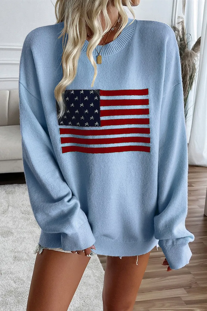 Patriotic Charm Sweater