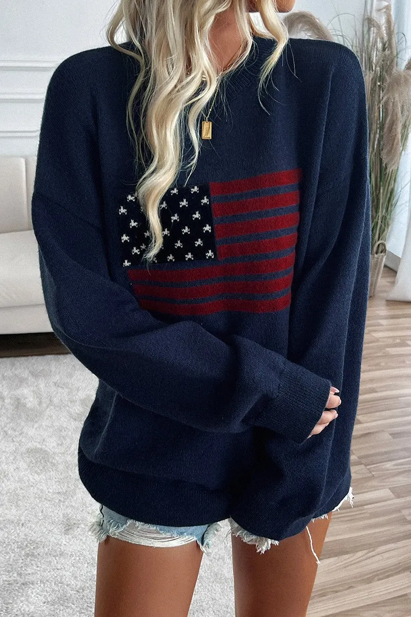 Patriotic Charm Sweater