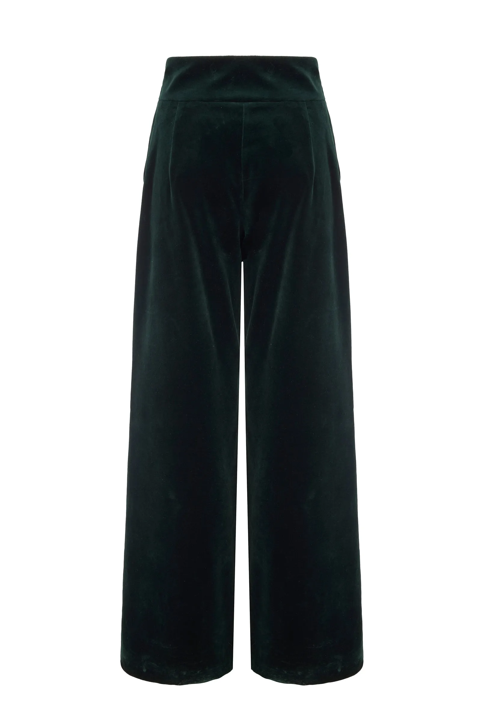 Penny Trousers Forest Velvet