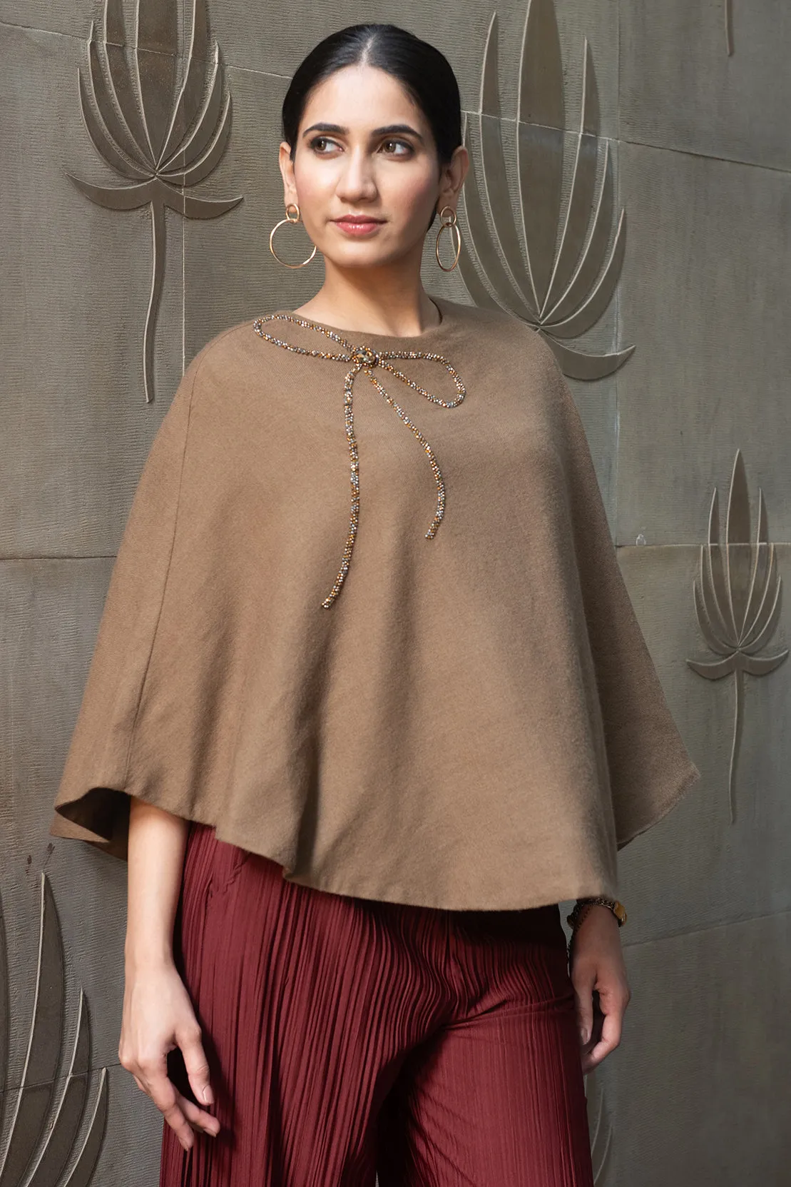 Queen's Bow Poncho