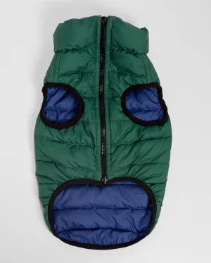 Reversible AiryVest in Evergreen   True Blue (DOG & CO. Exclusive)