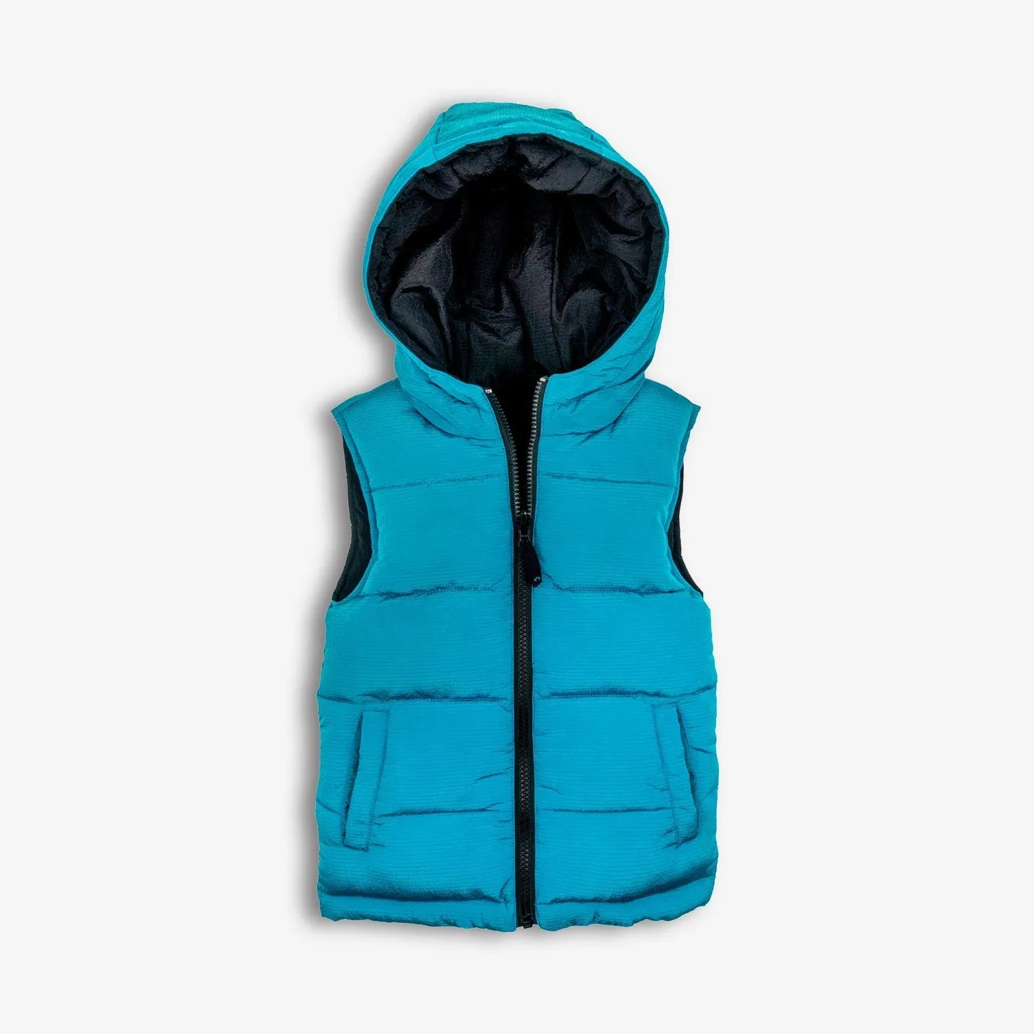 Reversible Vest | Blue Jewel