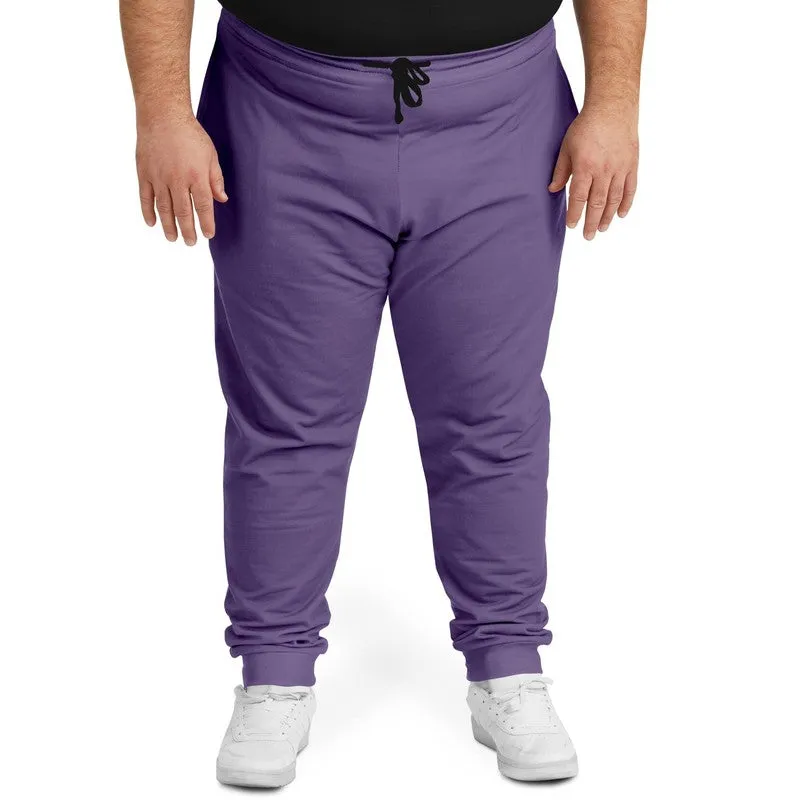 Shaded Pastel Violet Joggers | Unisex | with PLUS sizes | C45M60Y0K30