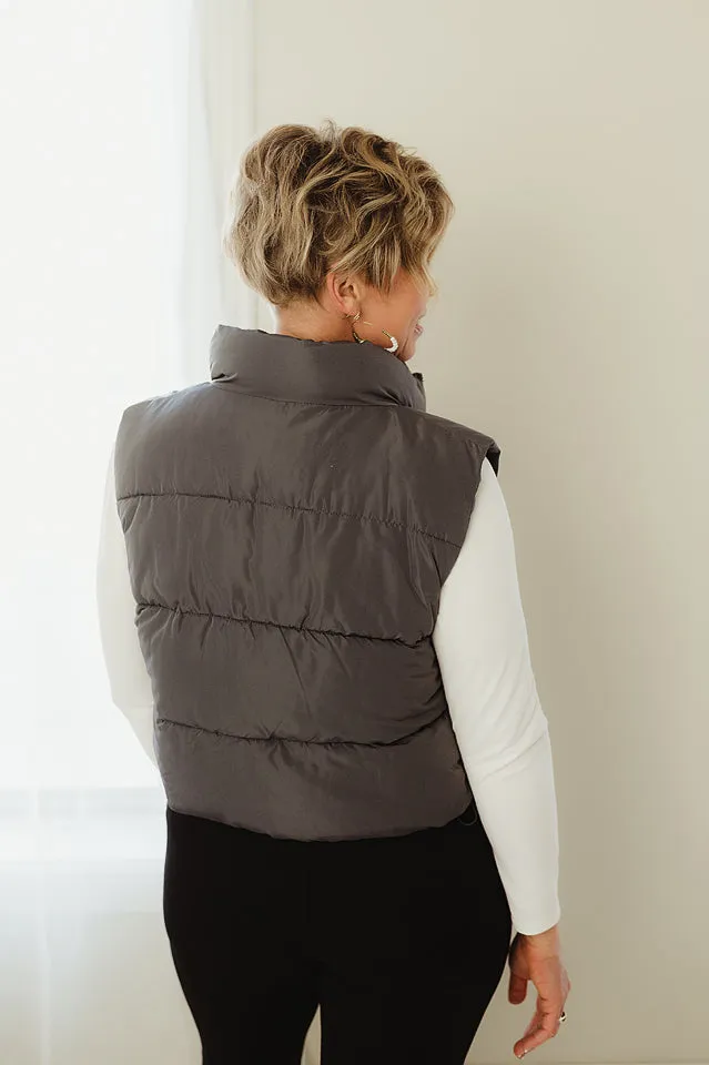 Short Puffer Vest