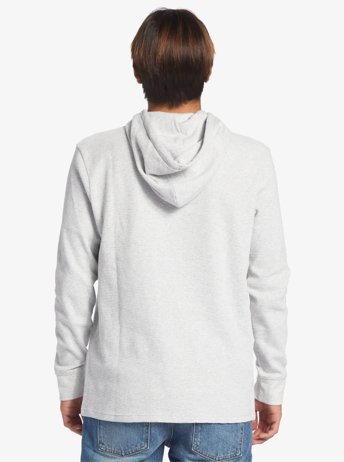 Thermal Hoody Knit - White Marble Heather