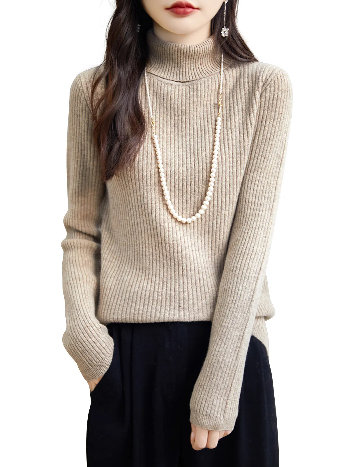 Valerie Woman Turtleneck Sweater