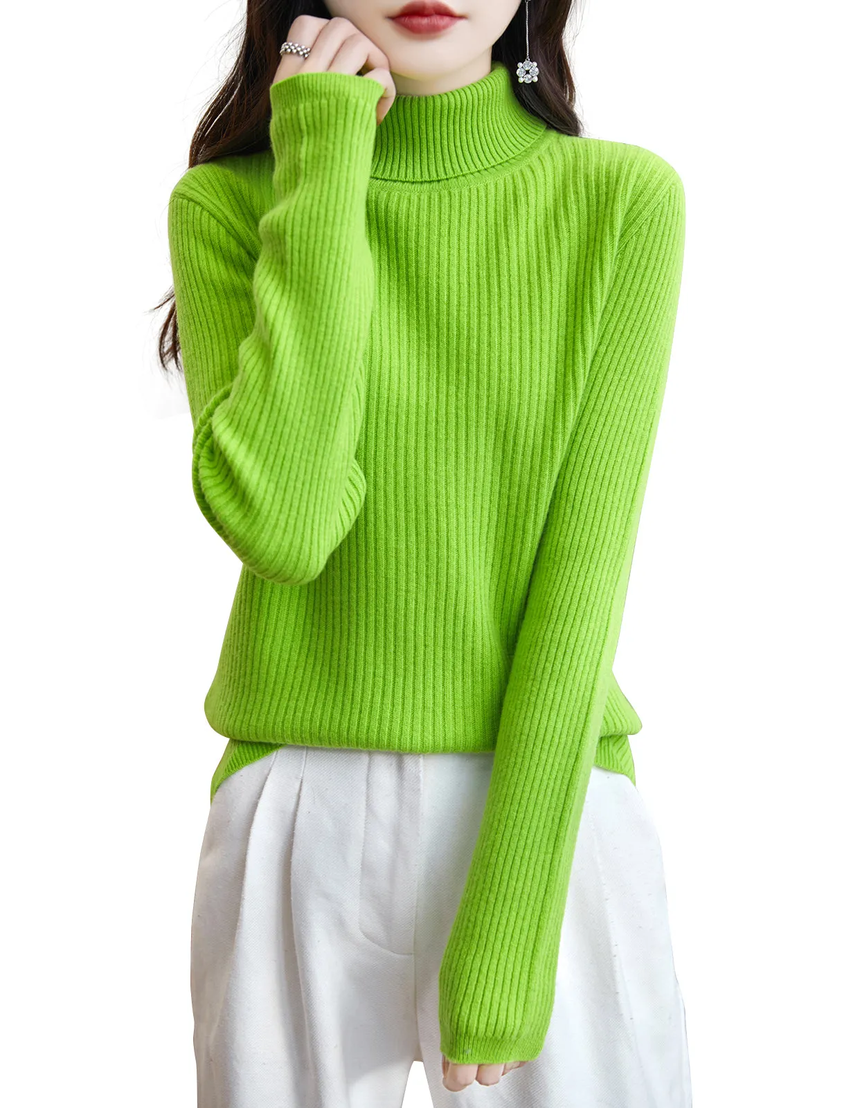 Valerie Woman Turtleneck Sweater