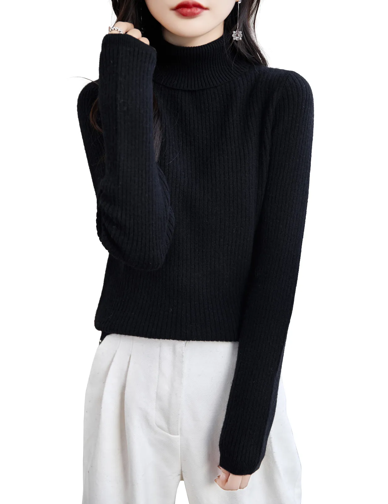 Valerie Woman Turtleneck Sweater