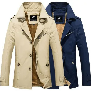 West Louis™ High Quality Thicken Cotton Parkas Coat