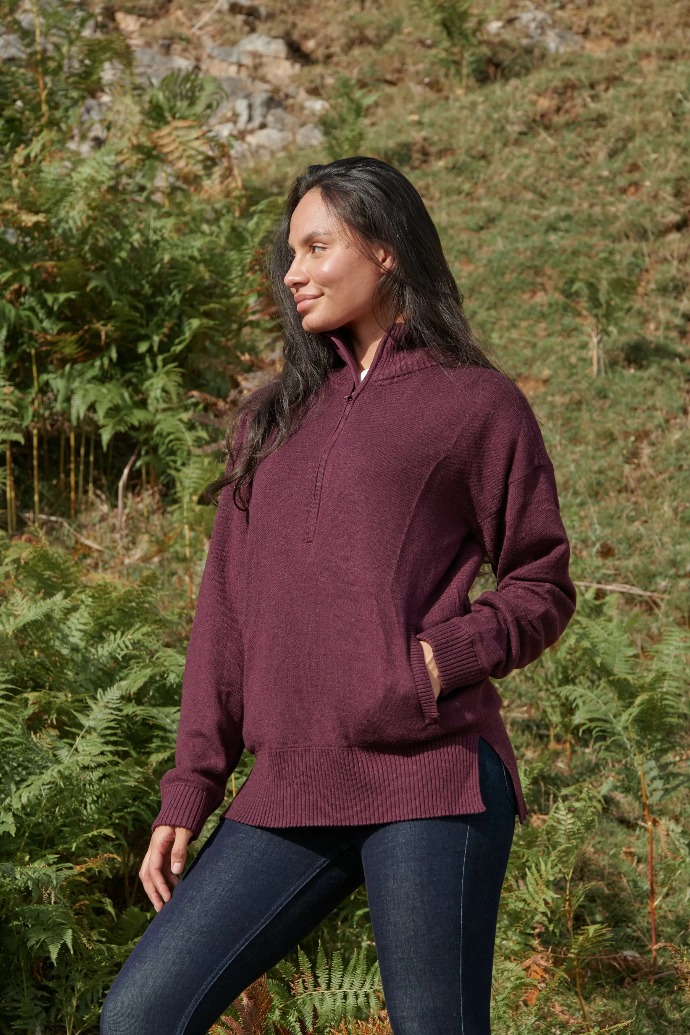 Windchaser Sweater - Mulberry