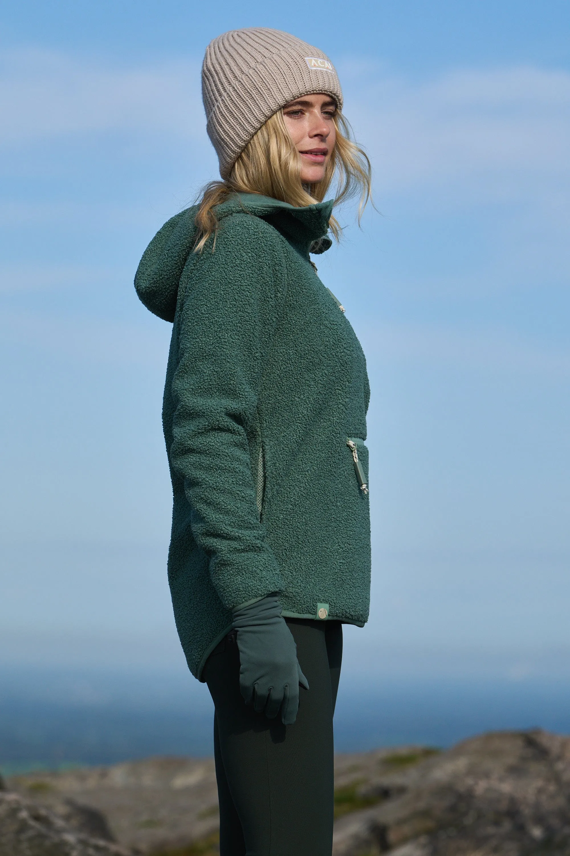 Windproof Gale Fleece - Lily Pad