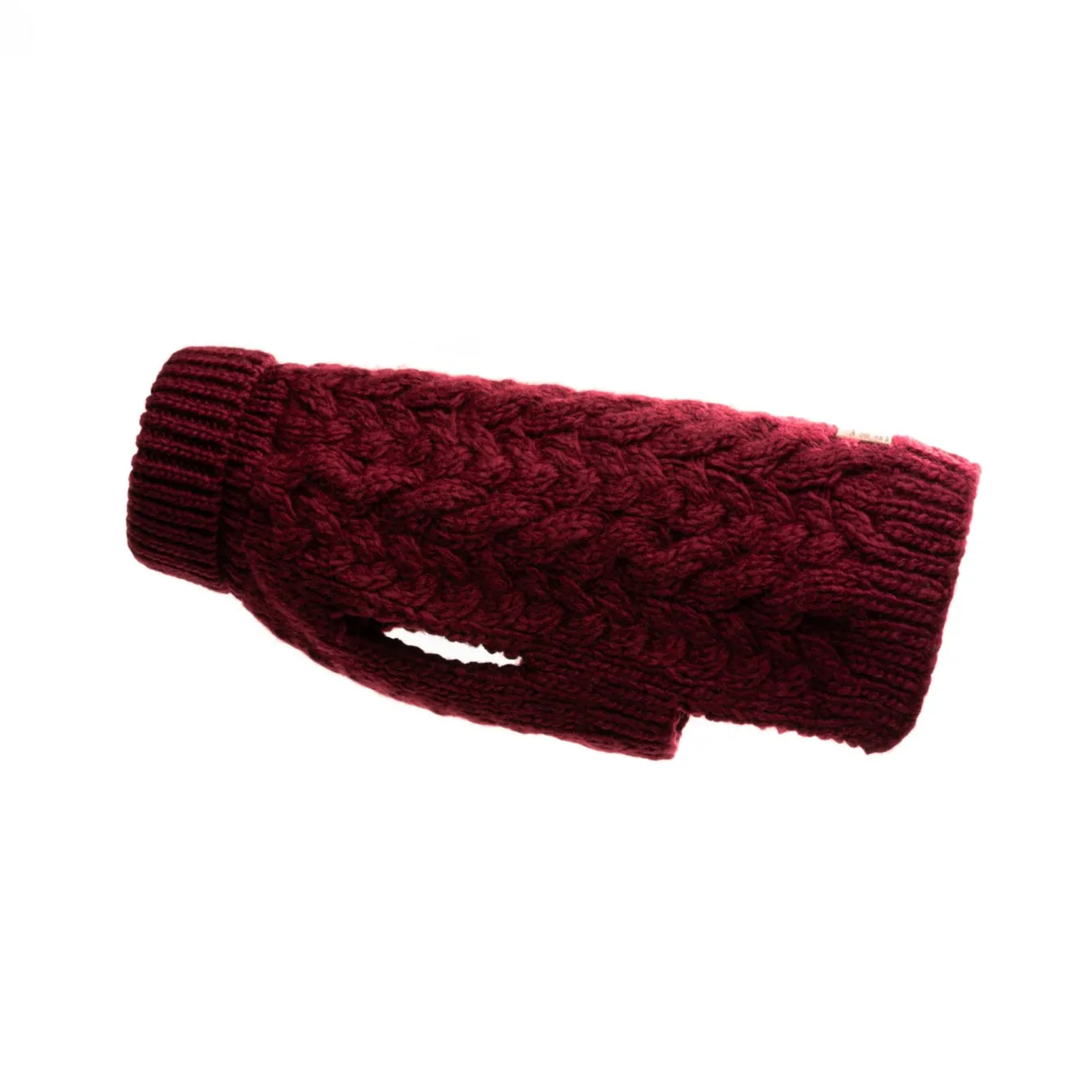 wool turtleneck - burgundy - few left big dog sizes too!